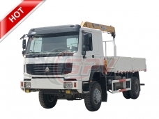 Off Road Telescopic Crane Truck Sinotruk